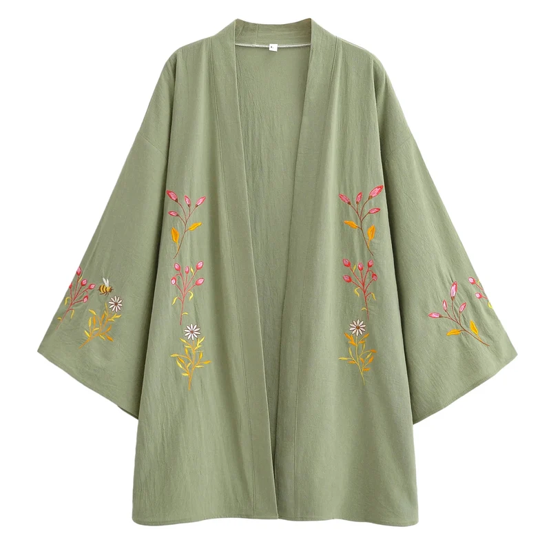 Wildflower Honey Bee Kimono