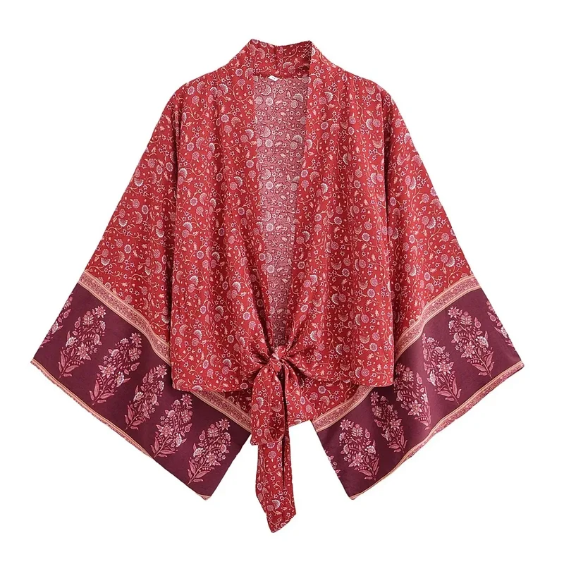 Wild Rose Serenity Kimono