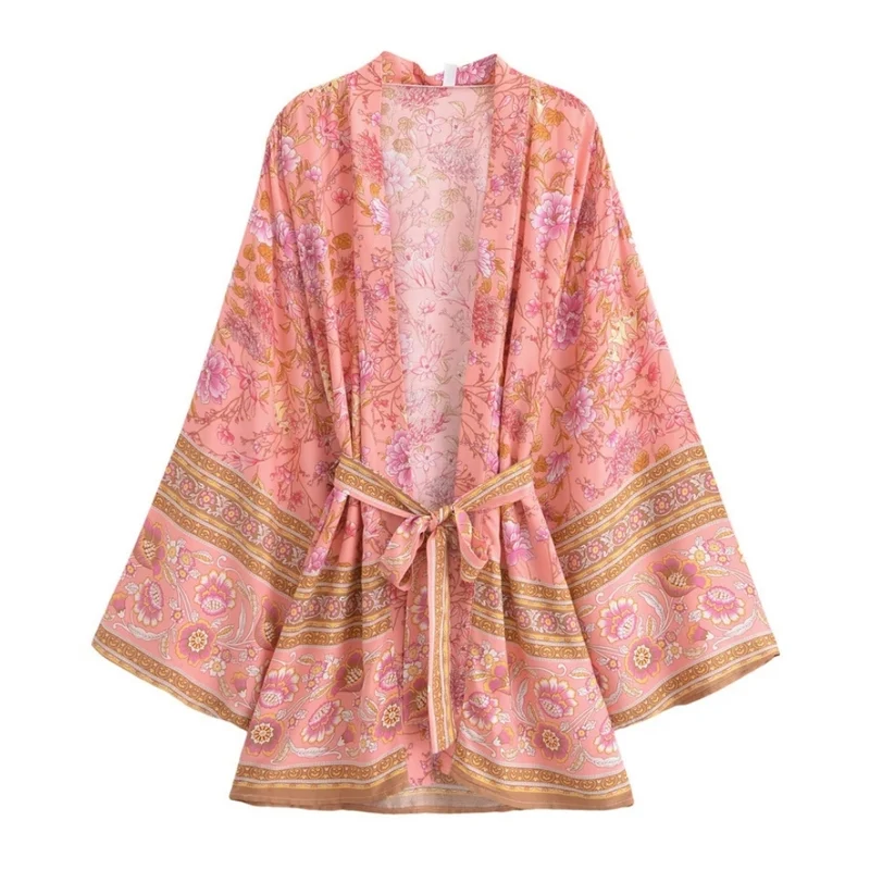 Rose Garden Wrap Kimono
