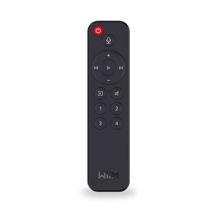 WiiM Remote | Manette controle vocal - Pour WiiM Mini et Pro Audio