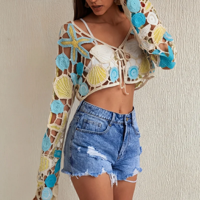 Thalassa Beachside Crochet Cover-Up