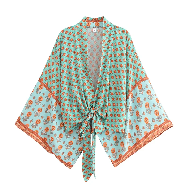 Elira Boho Tie Kimono