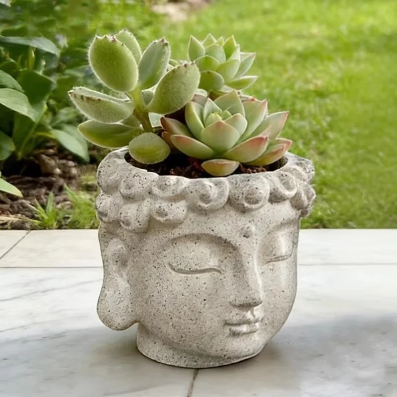 Zen Buddha Succulent Planter