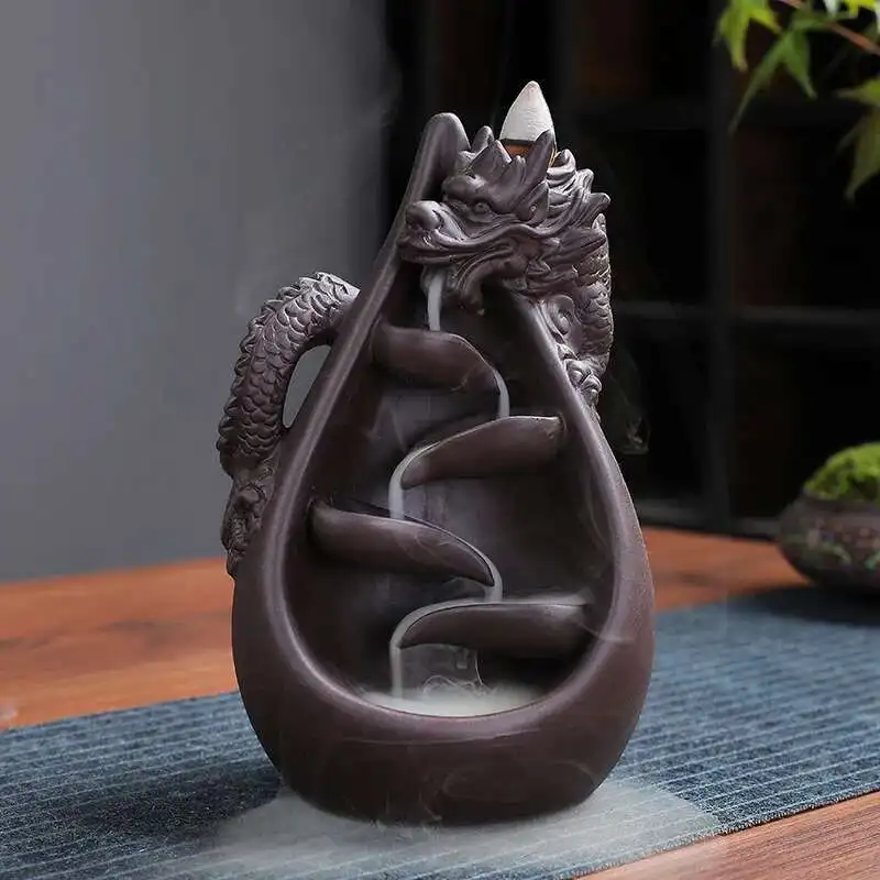 Mystic Dragon Backflow Incense Burner