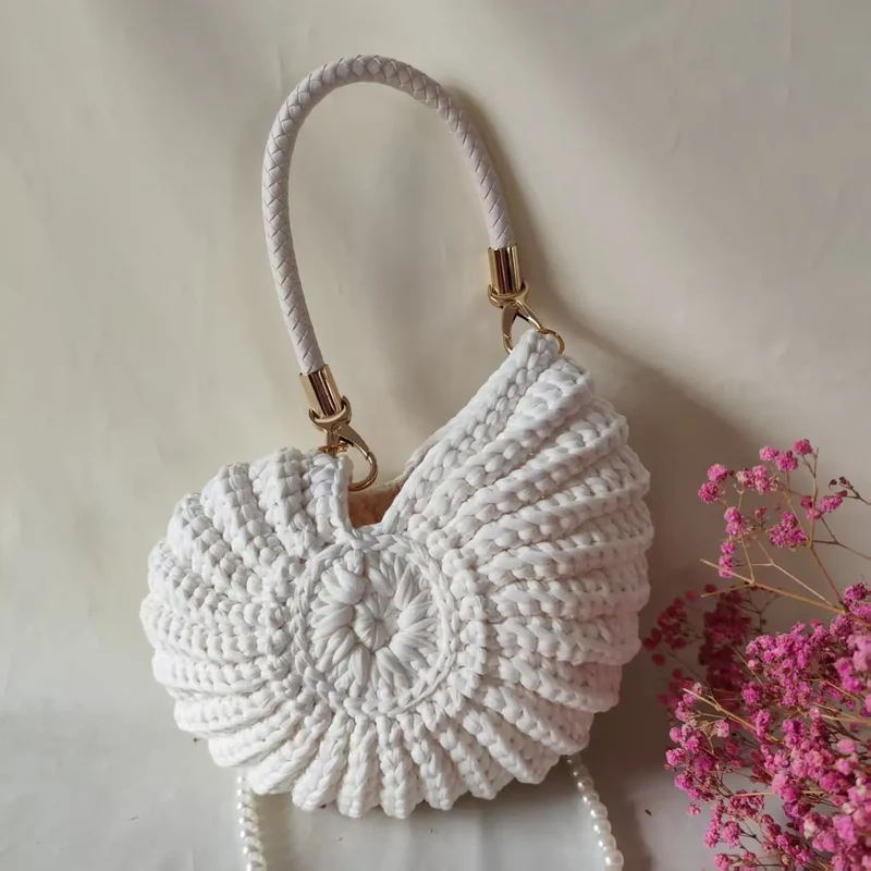Crochet Shell Bag