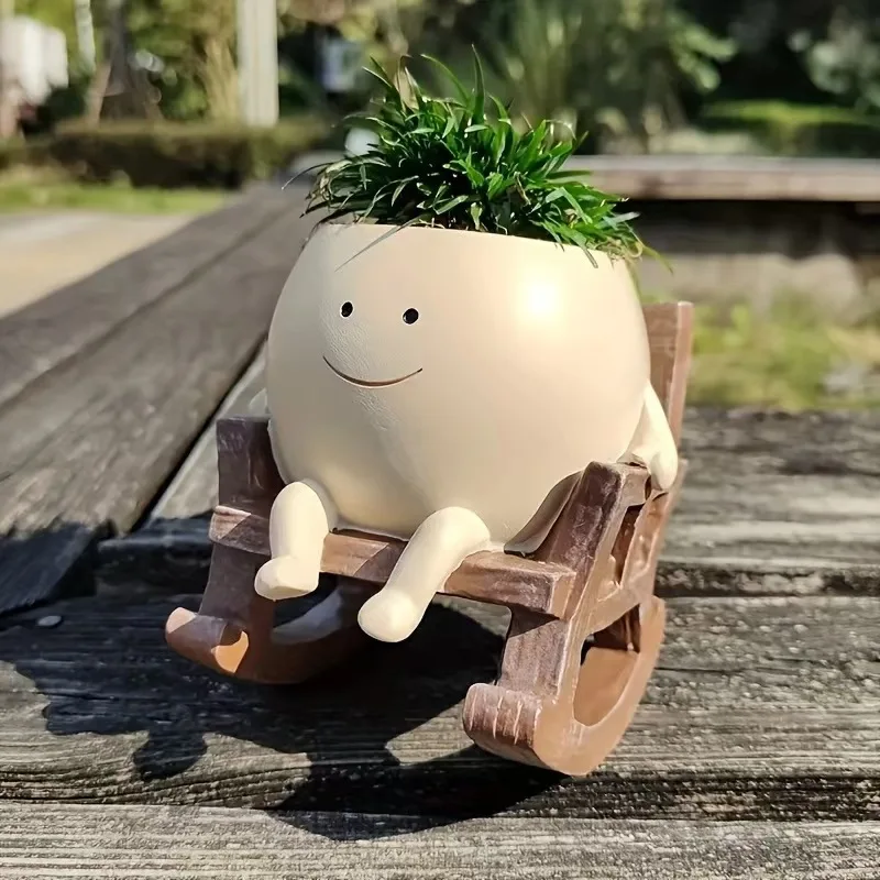 Chill Buddy Rocking Planter
