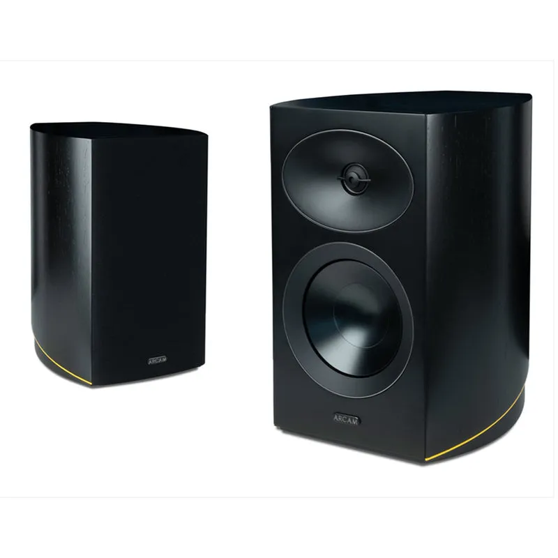 Arcam Radia R25 Bookshelf Speakers Pair Black - Clearance