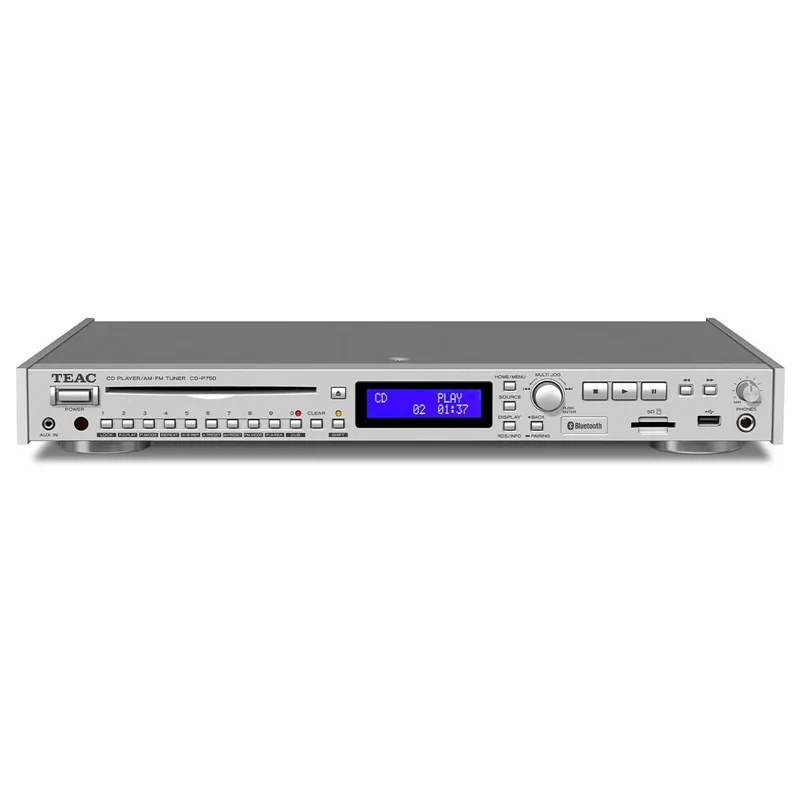 Teac CD-P750DAB CD Player DAB+ FM - Silver
