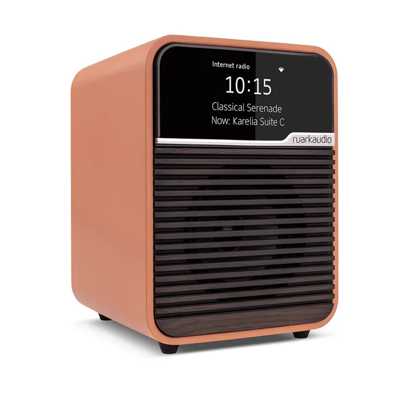 Ruark R1S Premium DAB DAB+ FM Bluetooth USB Digital Smart Radio Terracotta LIMITED EDITION