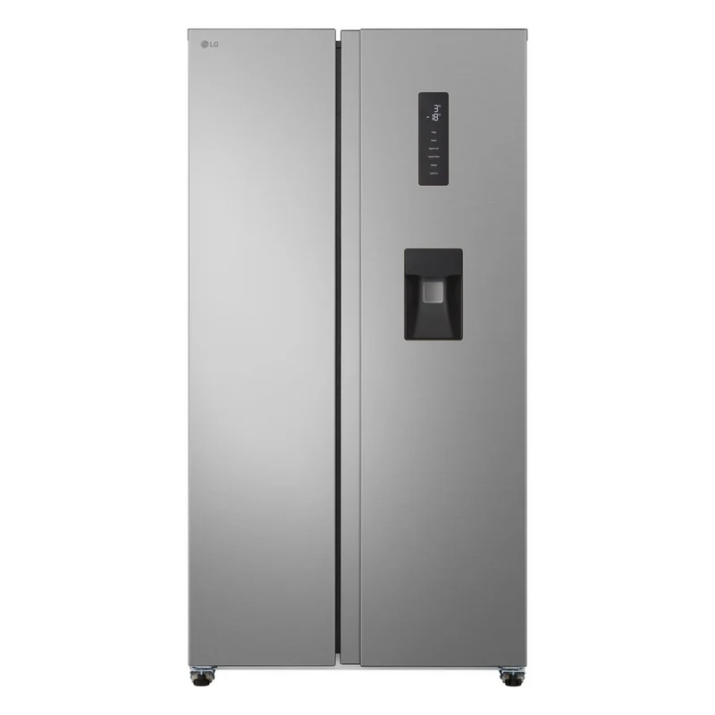 LG GSFC31PYPE Frost Free American Fridge Freezer with Non Plumbed Water Dispenser - Prime Silver