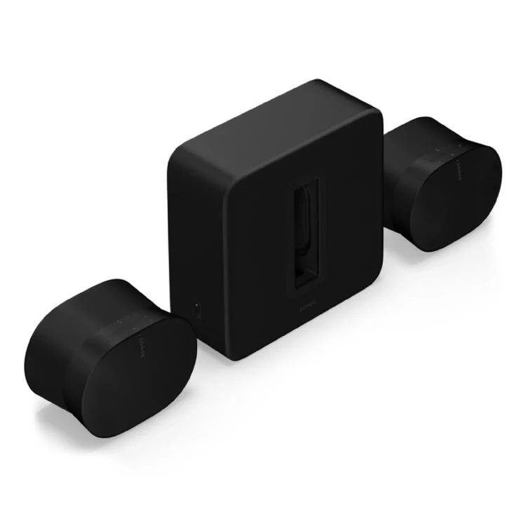 Sonos | Ensemble complémentaire supérieur pour cinéma maison - Sub 4 + 2 Era 300 - Noir