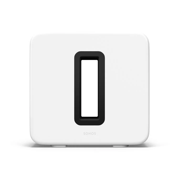 Sonos Sub Gen 4 | Caisson de graves - Sans fil - Wi-Fi - Blanc