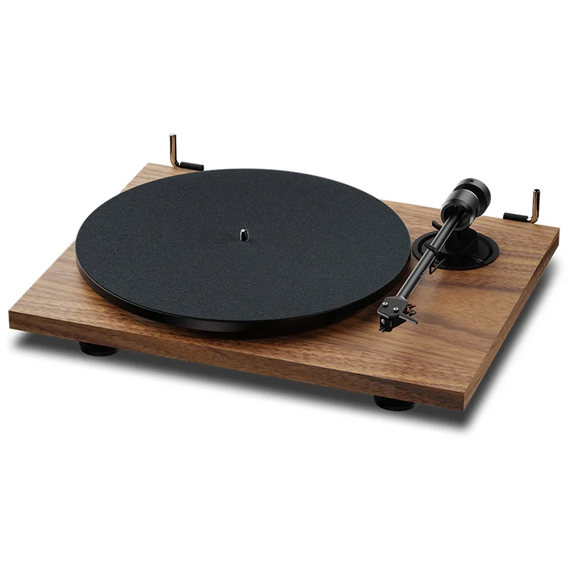 Pro-Ject E1.2 BT Bluetooth Belt Driven Turntable with Built-in Phono Preamp - Walnut