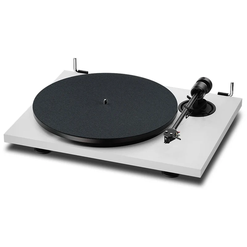 Pro-Ject E1.2 BT Bluetooth Belt Driven Turntable with Built-in Phono Preamp - Satin White