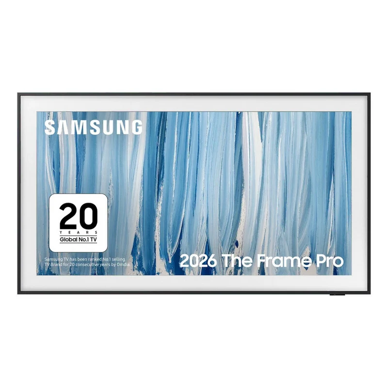Samsung QE85LS03HWUXXU 85 Inch The Frame Pro LS03HW Neo QLED 4K UHD HDR Vision AI Smart TV with Art Mode & Wall Mount 2026