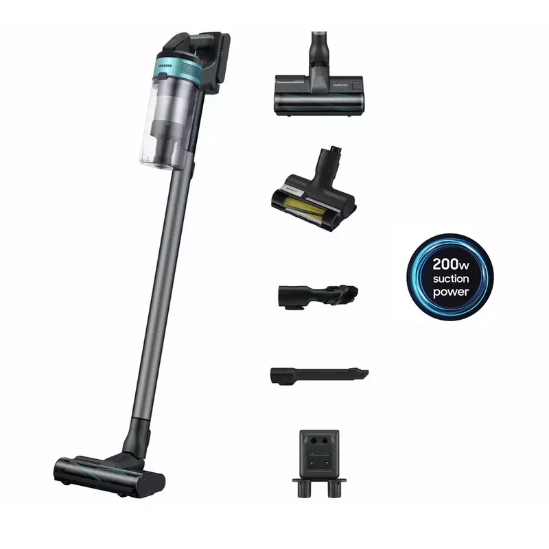 Samsung Jet 75E Pet VS20B75AGR1/EU Cordless Stick Vacuum Cleaner With Pet Tool - Teal Mint