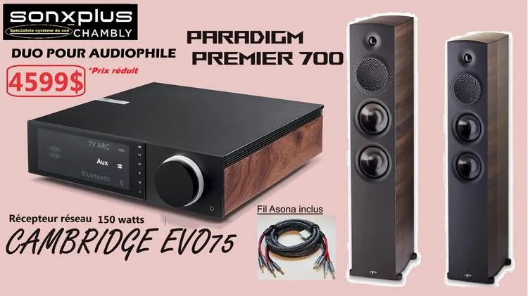 Cambridge Audio/Paradigm | Ensemble Audio - Cambridge Audio / Paradigm tour Premier 700