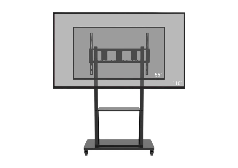 celexon Economy höhenverstellbarer Display Rollwagen Adjust-55110MP