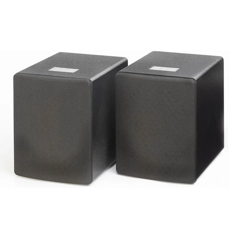 Mitchell Acoustics uStream Two (MK1) True Wireless Active Stereo Bookshelf Speakers with Bluetooth Pair Black