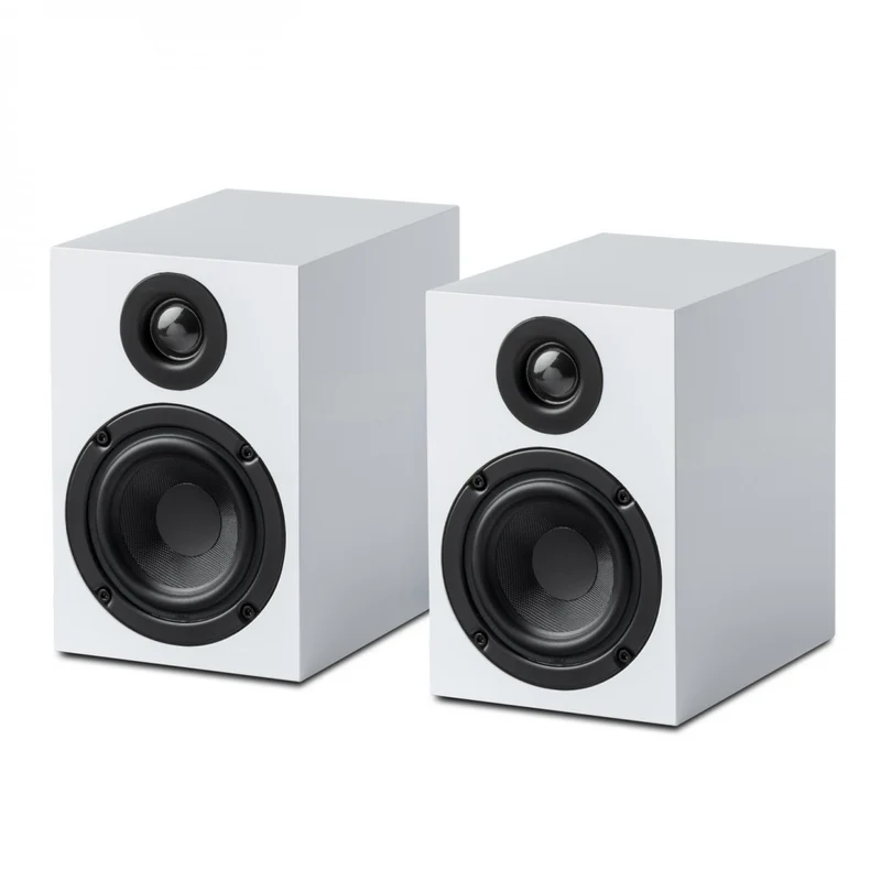 Pro-Ject Speaker Box 3 E Bookshelf Speakers Pair White - Clearance