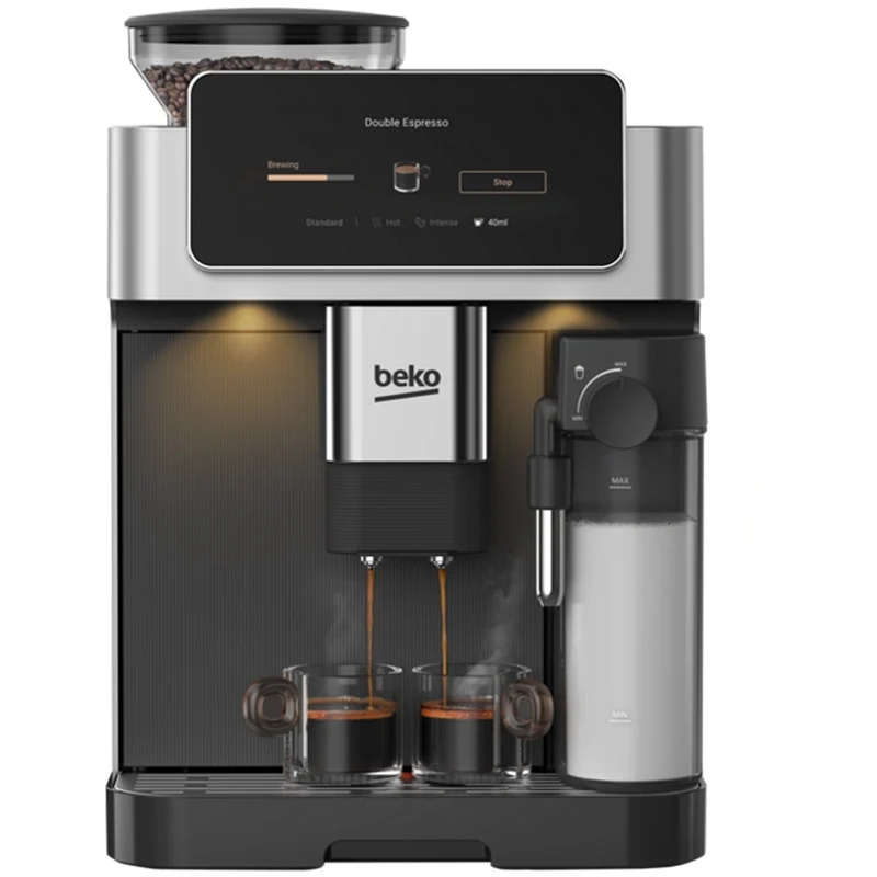 Beko CEG8564X CaffeExperto Series Espresso Machine with Integrated Grinder and Milk Cup Silver