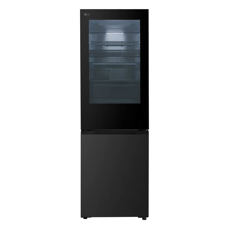 LG GBGS514CEV Fit & Max Total No Frost Freestanding Fridge Freezer 60/40 Black - C Rated