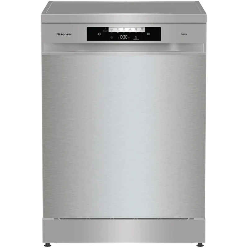 Hisense HS642D90XUK Full-Size Freestanding Dishwasher 14 Place Settings - Stainless Steel