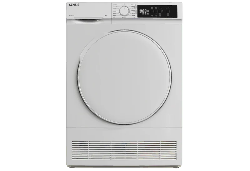 Sensis TDCF0110BW 10kg Freestanding Condenser Tumble Dryer White - B Rated