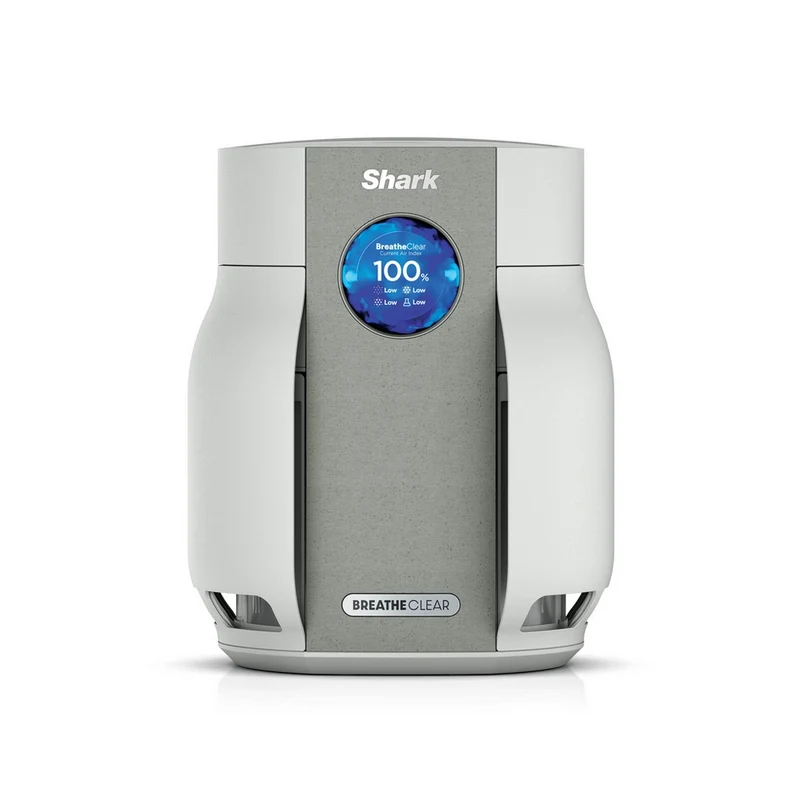 Shark HP062UK BreatheClear Compact Air Purifier with NeverChange6 - Dove
