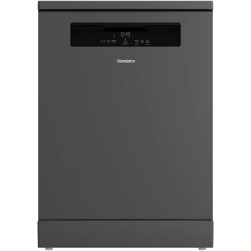 Blomberg LDF53400G Full Size Freestanding Dishwasher with 15 Place Settings Graphite - C Rated