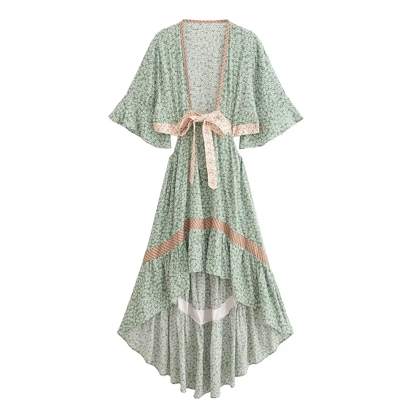 Elowen High-Low Midi Dress