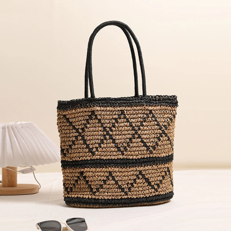 Maya Woven Geo Tote
