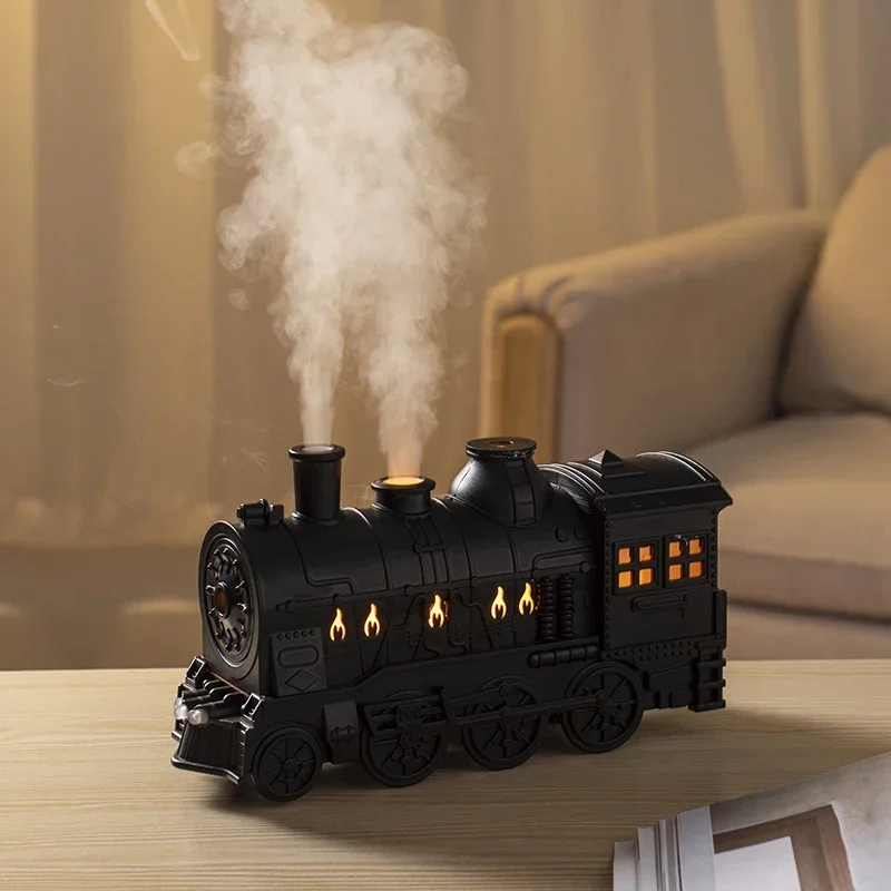 Retro Train Essential Oil Diffuser Humidifier