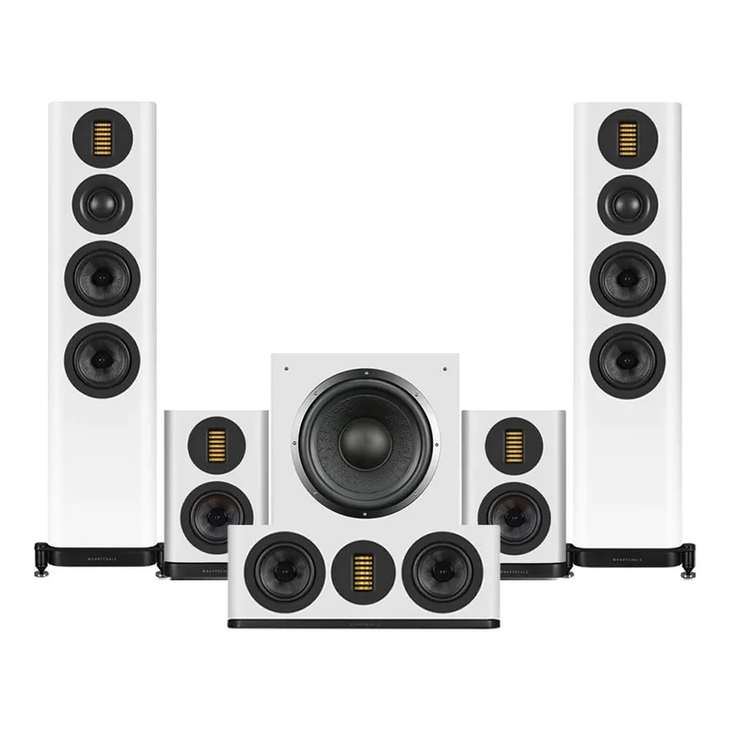 Wharfedale EVO 5.3 HCP 5.1 Surround Sound Home Cinema Speakers Package White