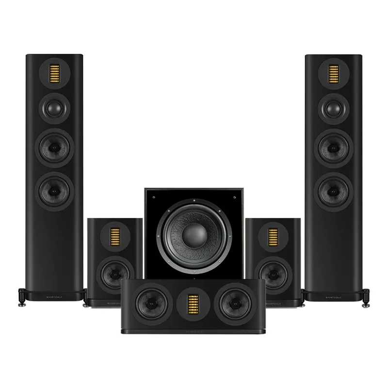 Wharfedale EVO 5.3 HCP 5.1 Surround Sound Home Cinema Speakers Package Black