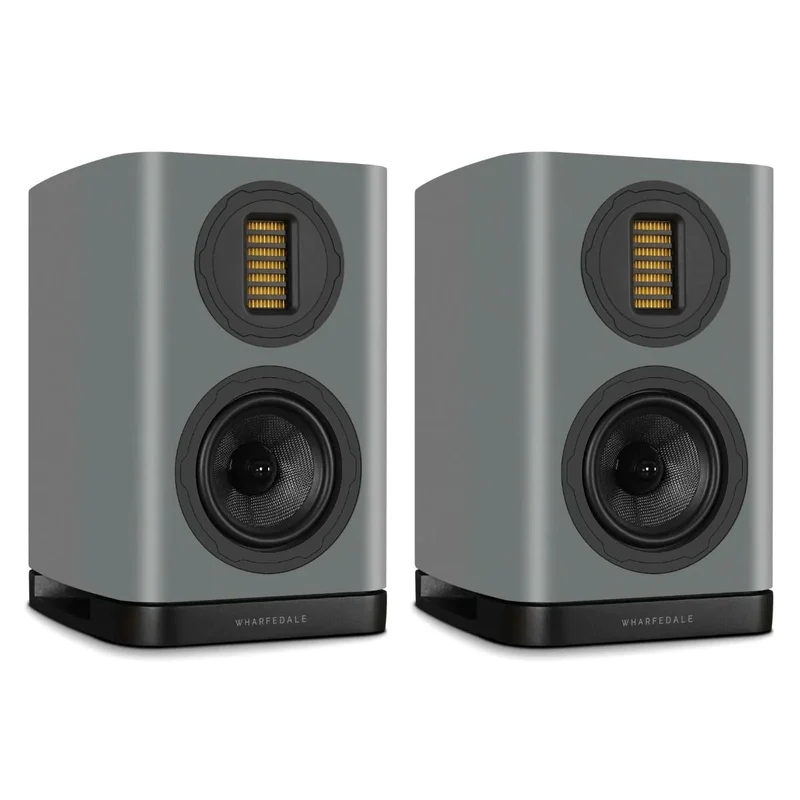 Wharfedale EVO 5.1 Bookshelf Speakers Pair Lunar Grey