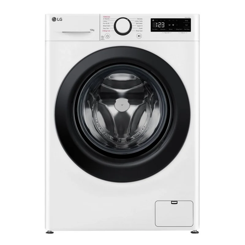 LG Series 4 AI Direct Drive F4Y510WBLN1 10kg 1400 Spin Washing Machine White - A Rated