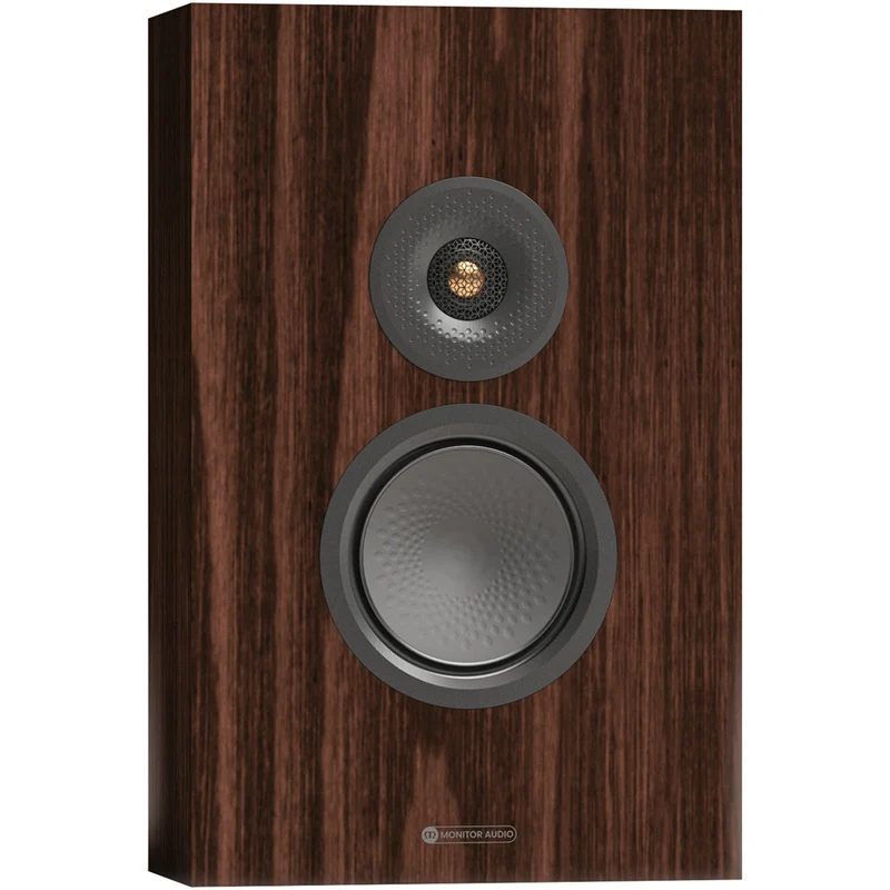 Monitor Audio Silver On-Wall 8G 2-Way Single Speaker Walnut
