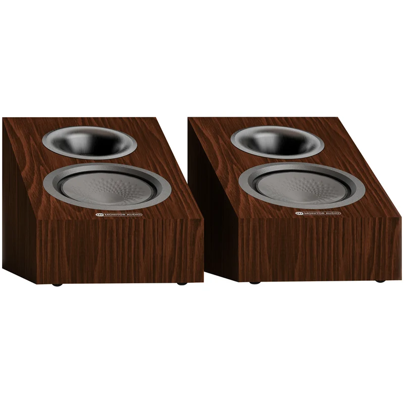 Monitor Audio Silver AMS 8G 2-Way Dolby Atmos Enabled Speakers Pair Walnut