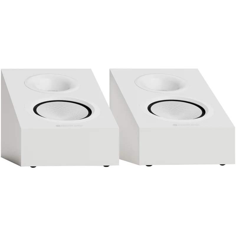 Monitor Audio Silver AMS 8G 2-Way Dolby Atmos Enabled Speakers Pair Satin White