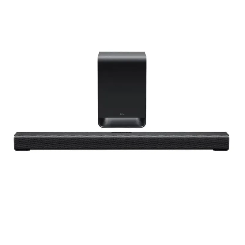 TCL S60K-UK 3.1ch Dolby Atmos & DTS:X Soundbar with Wireless Subwoofer - Black