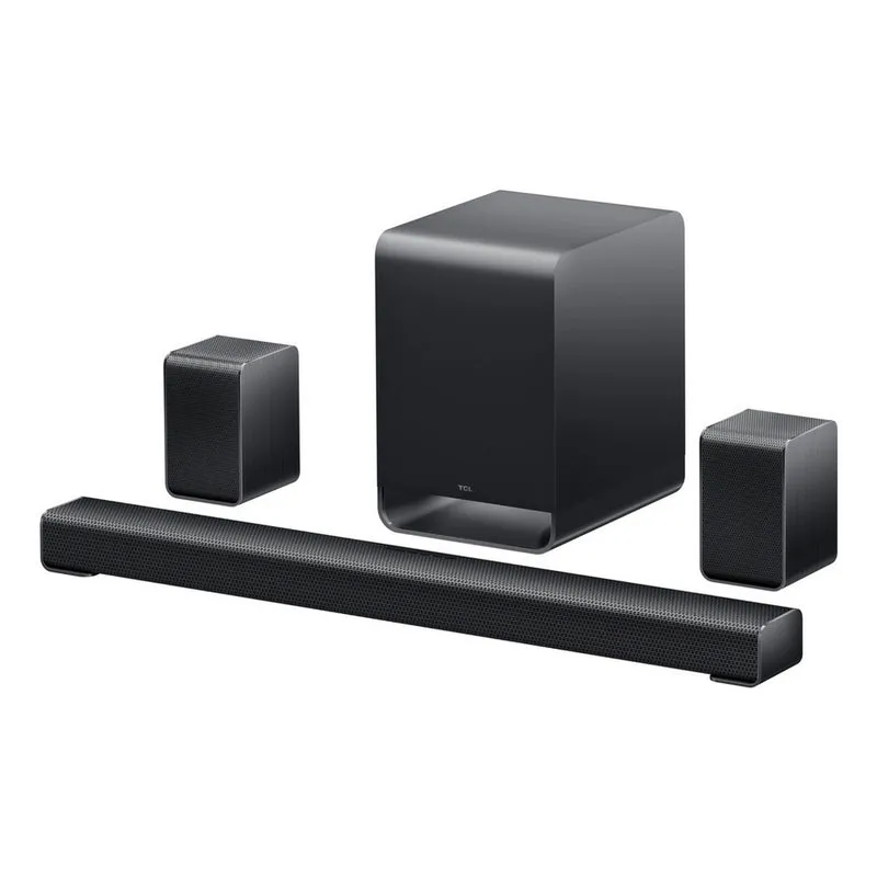 TCL S65K-UK 5.1ch Dolby Atmos & DTS:X Soundbar with Wireless Subwoofer - Black