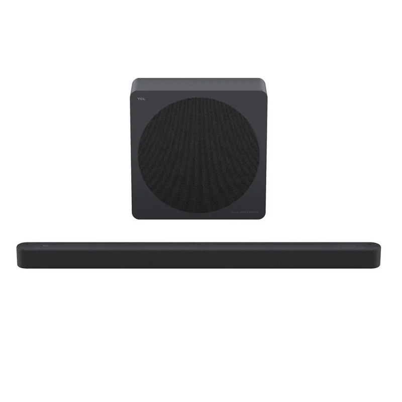 TCL A65K-UK Design Series 3.1.2ch Dolby Atmos Soundbar & DTS:X Soundbar with Subwoofer