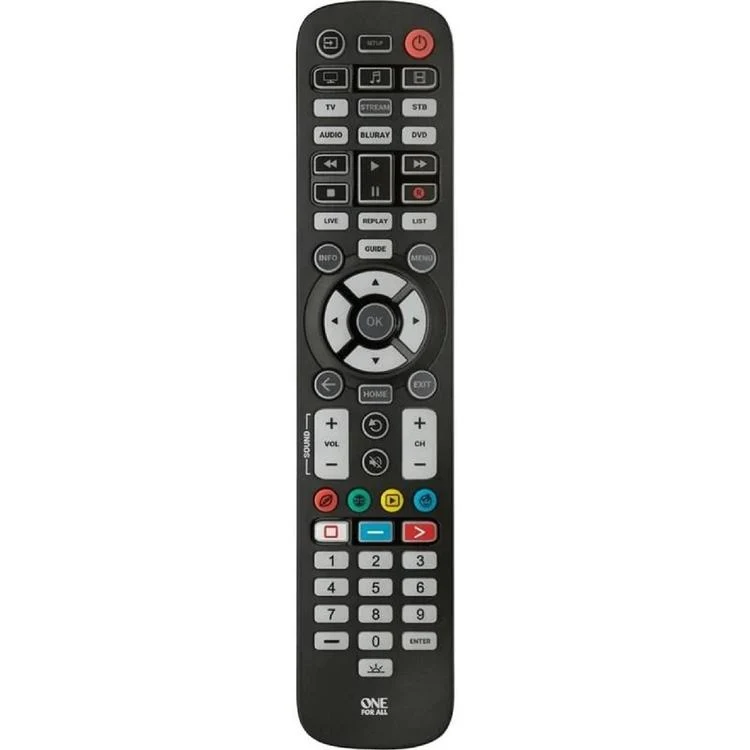 One for All URC3660R | Télécommande universelle pour téléviseur - Série Essential - Pour 6 appareils