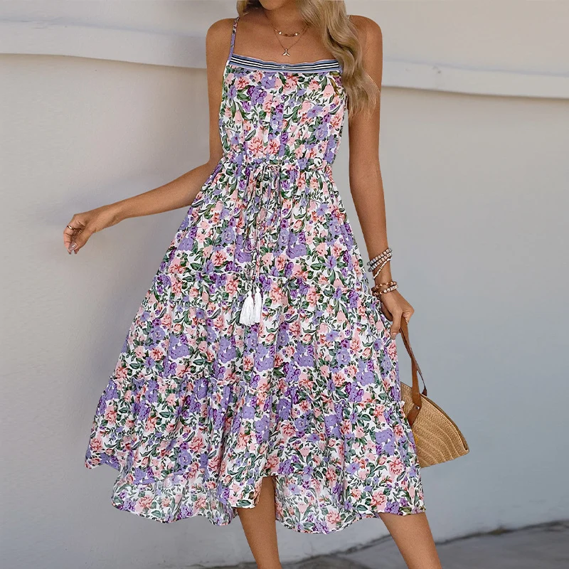 Lilou Meadow Midi Dress