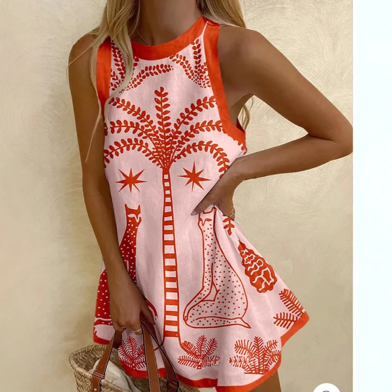 Carmen Jungle Mini Dress
