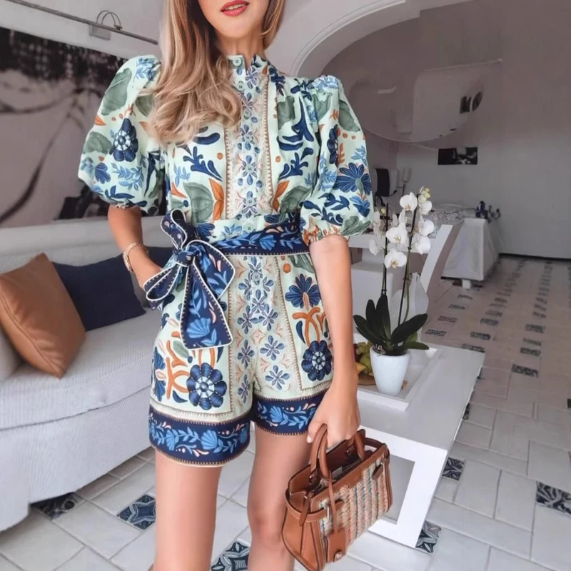 Morayo Floral Romper