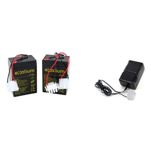 2 Batteries plomb 6V 4Ah pour bateaux amorceur Pac Boat Anatec