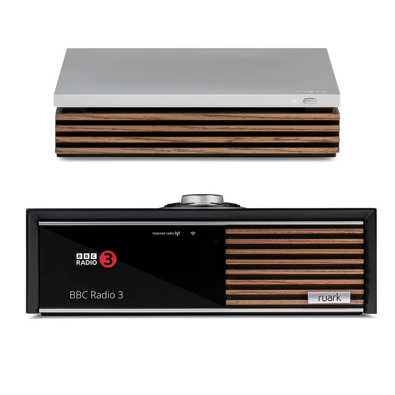 Ruark R610 Streaming Music Console Charcoal with R-CD100 USB CD Player Package