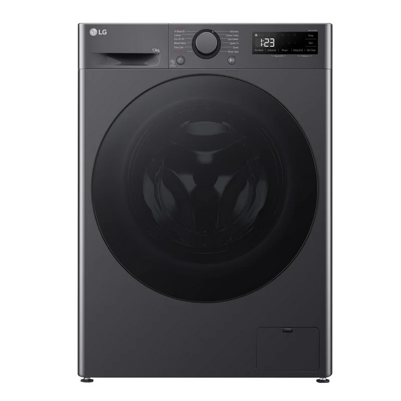 LG Series 4 AI Direct Drive F4Y513GBLN1 13kg 1400 Spin Washing Machine Slate Grey - A Rated